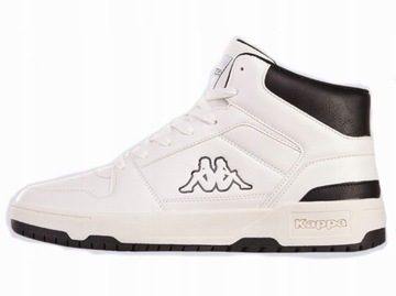 BUTY sportowe KAPPA CODA MID 243406-1011 za kostkę eko skóra jesień 40