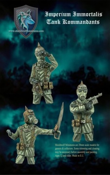 Imperium Immortalis Tank Kommandants (3 minis)