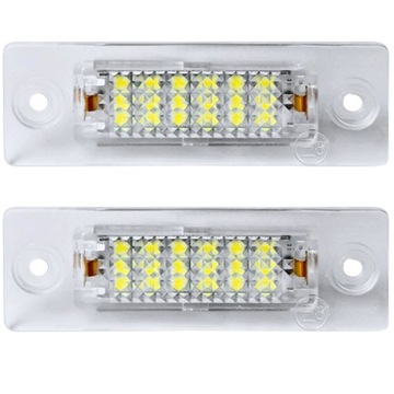 PODSVÍCENÍ TABULKY REJ. LAMPY LED - CADDY / GOLF JETTA 2005 -> 2010