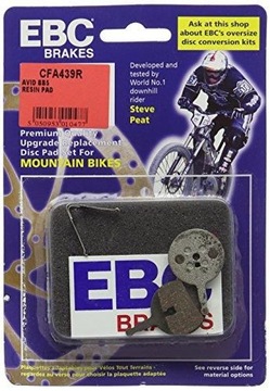 KLOCKI ROWEROWE EBC PÓŁMETALICZNE PROMAX DSK 310/715/720 DECIPHER RENDER R