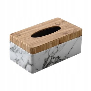 Деревянная коробочка для салфеток в деревенском стиле