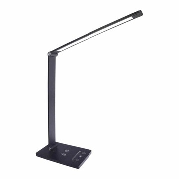 Milagro Lampka biurkowa stołowa czarna VARIO LED