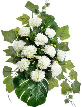 БУКЕТ, ВАЗА, КОМПОЗИЦИЯ, МОГИЛА, КЛАДБИЩЕ, УКРАШЕНИЕ 60