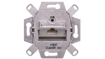 one.platform Mechanizm gniazda pojedycznego RJ45 ekranowane kat.6 klasa E
