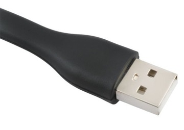 ЧЕРНАЯ USB силиконовая лампа