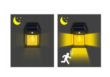 ГАЛОГЕННАЯ СВЕТОДИОДНАЯ СОЛНЕЧНАЯ ЛАМПА С ДАТЧИКОМ ДВИЖЕНИЯ И СУМЕРКИ