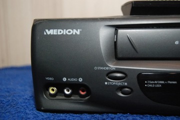 Видеомагнитофон Medion/Daewoo VHS, 6 стереоголовок