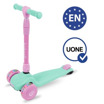 ТРЕХКОЛЕСНЫЙ САМОКАТ ДЛЯ ДЕВОЧКИ Kidwell JAX