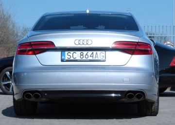 Audi A8 D4 S8 Facelifting 4.0 TFSI 605KM 2016 Audi S8 Plus 605koni Matrix Night View Ceramika Wentyle dociąg 360° Webasto, zdjęcie 8