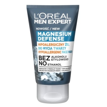 L'OREAL Men Expert Magnesium żel do twarzy 100ml