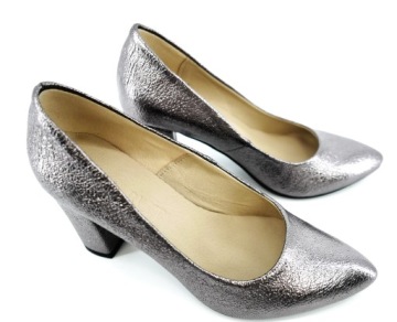 Ага -костяные польские насосы женский графит R41