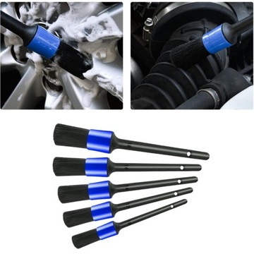 5 шт. Щетка для деталей автомобиля. Практичная щетка для чистки салона автомобиля.