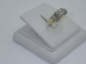 КОЛЬЦО С ЦИРКОНОМ ЗОЛОТО 585 4.77G R21