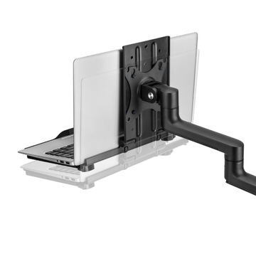 Uchwyt do laptopa regulowany na otwory VESA Spacetronik SPB-003B