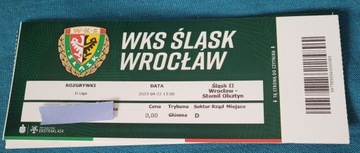 Bilet Śląsk Wrocław II - Stomil Olsztyn