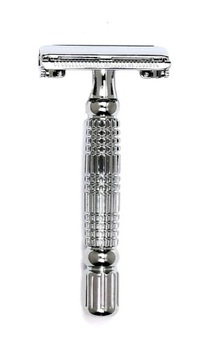 ЩЕТКА ДЛЯ БРИТЬЯ BADDER 100% МЕТАЛЛИЧЕСКАЯ БРИТВА С ЛЕЗВИЯМИ ДЛЯ БРИТЬЯ