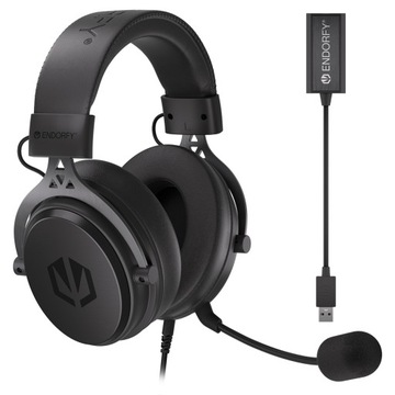 SŁUCHAWKI Z MIKROFONEM ENDORFY VIRO Plus USB GAME