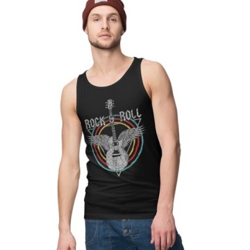 TANK TOP HORROR/ROCK 80S ROCK T SHIRTS