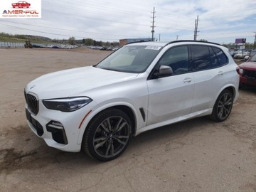BMW X5 G05 2021 BMW X5 2021r., M50i, od ubezpieczalni 4.4 Benzyna 523KM