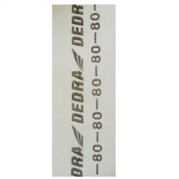 SIATKA ŚCIERNA 105X280MM GR 80 DEDRA 1541-080