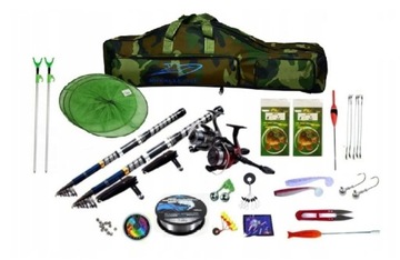 ДВОЙНОЙ РЫБАЛОЧНЫЙ НАБОР ДЛЯ ДЕТЕЙ В ПОДАРОК ​​z04