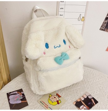 Плюшевая школьная спортивная сумка Sanrio Cinnamoroll