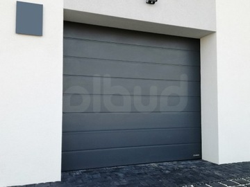 Гаражные ворота UniPro Wiśniowski СОВРЕМЕННЫЙ ГРАФИТ