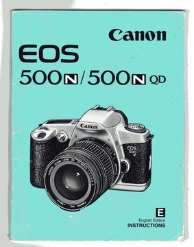 CANON EOS 500N / 500N QD INSTRUKCJA