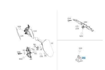 LAMPA TABULKY SPZ MERCEDES-BENZ OE A0009062903