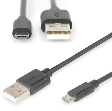 KABEL PRZEWÓD ŁADOWARKA MICRO USB DO TELEFONU 3m
