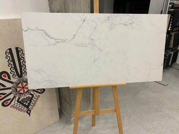 Płytka 60x120 gres Marble Carrara matowa