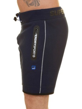 SUPERDRY Gym Tech Slim Spodenki Męskie M