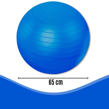 ГИМНАСТИЧЕСКИЙ МЯЧ ДЛЯ РЕАБИЛИТАЦИОННЫХ УПРАЖНЕНИЙ 65см ФИТНЕС-НАСОС ДЛЯ УКРЕПЛЕНИЯ