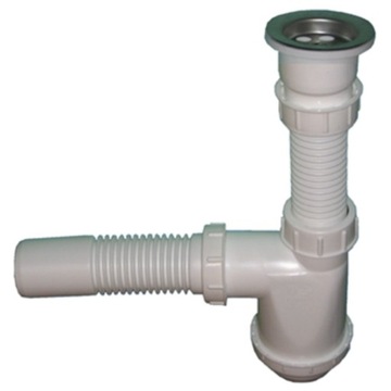 Syfon zlewozmywakowy pojedynczy 50mm Karlak SYF030