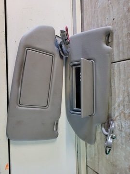 OSŁONA PRZECIWSŁONECZNA PRAWA LEWA VOLVO S60 I EUROPA KOMPLET