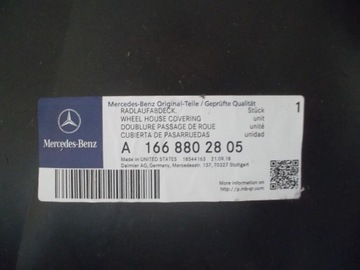 MERCEDES GLE 166 W166 PODBĚH LEVÉ PŘEDNÍ A1668802805