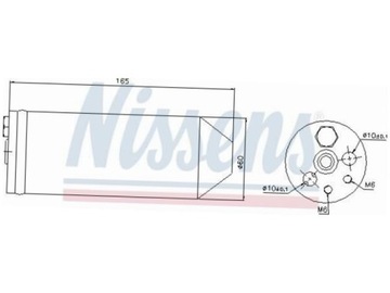 SUŠIČ KLIMATIZACE HONDA LOGO 1.3 99-02 INSIGHT 1.0 00-06