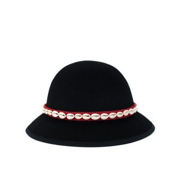 Шляпа «Горец» - черная | с пером, для вертепов и представлений cz16232