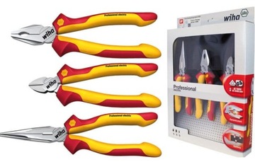 Набор профессиональных изолированных клещей Wiha