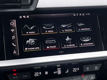 Audi A3 8Y S3 Sportback 2.0 TFSI 310KM 2024 Audi S3 Sportback VAT 23 Matrix Tempomat ACC Pakiet czern Kola 19, zdjęcie 23