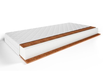 MATERAC PIANKOWY 2 kokosy CALIFORNIA 120X200X12