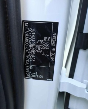 Volvo V90 II Kombi Plug In 2.0 T8 Twin Engine 391KM 2019 Volvo V90 T8 Recharge AWD Geartronic Inscription 2.0 391KM, zdjęcie 20