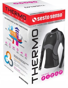 SESTO SENSO женский комплект THERMOACTIVE, спортивное термобелье - L
