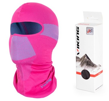 Многофункциональная бесшовная маска Viking Sigurd, черная