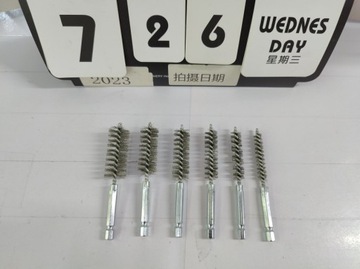 6 шт. ПРОВОЛОЧНАЯ ЩЕТКА ДЛЯ ОТВЕРСТИЙ 8 ММ 10 ММ 12 ММ 15 ММ 17 ММ 19 ММ