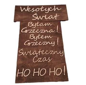 ZESTAW TABLICZEK DO ZDJĘĆ WESOŁYCH ŚWIĄT REKWIZYT DO SESJI ŚWIĄTECZNEJ 5x