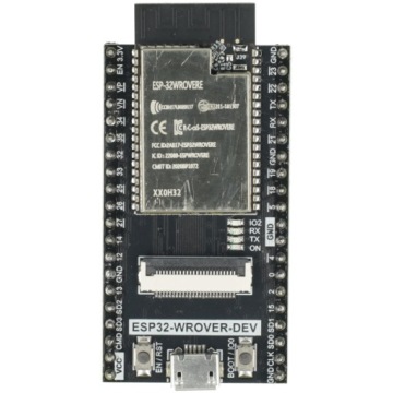 Плата ESP32 с камерой ESP32-WROVER-E CAM WiFi + BLE 4.2