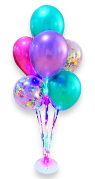 Stojak na balony LED urodziny, ślub, roczek XXL
