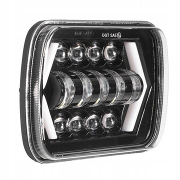 5X7 7-CALOWY REFLEKTOR SAMOCHODOWY LED DRL
