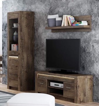 ВИТРИНА ИНДИАНАПОЛИСА I4 CRAFT БЕЛАЯ СО СВЕТОДИОДОМ + БЕСПЛАТНО